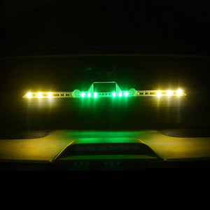 Luz de emergencia para coche con energía solar, luz de señal de advertencia LED giratoria y plegable, luces intermitentes multimodo recargables por USB - Product Image 1