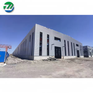 Corrosiebestendige <span class=keywords><strong>prefab</strong></span> stalen magazijngebouwen, eenvoudig te bouwen - Product Image 2