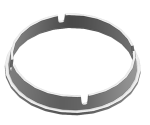 תבנית הזרקת פלסטיק PVC שקופה בהתאמה אישית עבור קלסר 2 טבעות, עמידות גבוהה, דגם רב-חללים 1825, ייצור לפי הזמנה (OEM/ODM) - Product Image 2