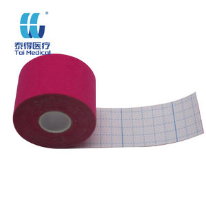 Multicolore 5cm 5M nastro kinesiologia impermeabile elastico in cotone bendaggio atletico per alleviare il dolore muscolare supporto al ginocchio - Product Image 2