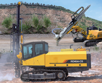 Foreuse rotative populaire RD45A-CS, excellente foreuse rotative diesel pour les travaux de pieutage de fondations de maisons
