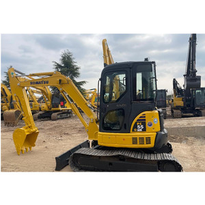 Excavadora usada de 5 toneladas excavadora de segunda mano Komatsu PC55 excavadora usada Komatsu PC55 PC55MR en Stock - Product Image 6