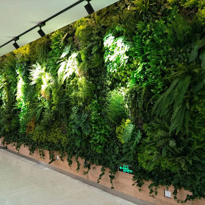 Arrière-plan de bobo anti-uv, toile de fond de bois, fausses feuilles, <span class=keywords><strong>pour</strong></span> fêtes de noë<span class=keywords><strong>l</strong></span>, décoration murale, plantes artificielles - Product Image 6