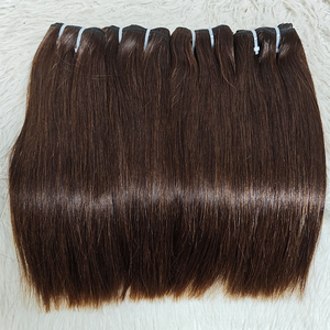 Letsfly Promotion 9,5$ Lots de mèches de cheveux humains vietnamiens 12A, mélange brun, 8-14 pouces, ultra-lisses, double tirage, 100% cheveux humains en trame - Product Image 4