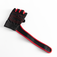 Guantes Deportivos Unisex para Gimnasio, Fitness, Levantamiento de Pesas, Medios Dedos, Antideslizantes, Elásticos, Transpirables, Absorbentes de Sudor, para Ciclismo al Aire Libre