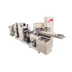 Small Paper Making Machine Equipment For 1/8 Fold Table Napkin Paper Tissue