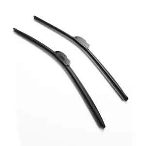 12''-28''inch Car Size Accessories Silicone Car Factory Manufacture Windshield Wiper Replacement Wiper Blades Black