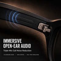 Lunettes intelligentes avec caméra 4K 30FPS, photo 20MP, stabilisation 6 axes, étanches IP66, lunettes vidéo portables pour l'extérieur