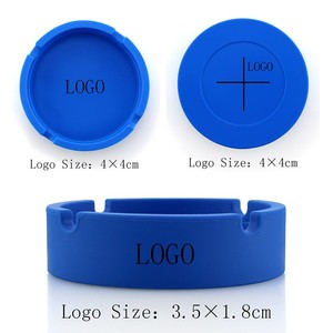 Cendrier en silicone résistant aux hautes températures pour cigarettes, accessoires de fumeur pour l'intérieur ou l'extérieur - Product Image 3