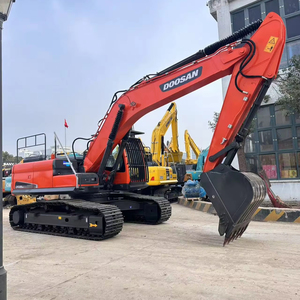 Excavadora usada Doosan DX225 de 22 toneladas, excavadora hidráulica de segunda mano para construcción grande y pesada con poco horario, fabricada en Japón - Product Image 1
