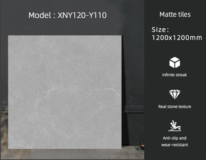 Piastrelle per pavimenti antiscivolo 1200x1200 all'ingrosso in bianco e grigio-fornitura diretta in fabbrica per progetti alberghieri - Product Image 4