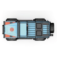 2026 MJX H8H Nueva Versión 1/8 Escala ALLROCK Defender Coche RC Eléctrico 4WD con Motor Brushless FOC para Escalada Todoterreno Rock Crawler RTR