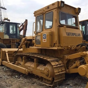 Bulldozers sur chenilles Caterpillar D6D D6G D6R d'occasion de haute qualité Vente chinoise bon marché avec moteur à noyau et composants de pompe - Product Image 6
