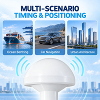 Antenne GPS/GNSS de positionnement à gain élevé 32dBi, type champignon, pour navigation marine, multibande BD GPS GNSS UNISIN LYX-GPSMX-103 SMA