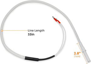 Hot Rod yếu tố gốm đánh lửa cho màu xanh lá cây Mountain grills <span class=keywords><strong>Daniel</strong></span> Boone Prime/Jim bowie Prime gốm kháng - Product Image 3