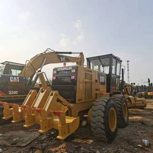 เครื่องจักรกลมือสองคุณภาพดีราคาถูก Cat 140H มอเตอร์เกรดเดอร์มือสอง Cat 140H Caterpillar 140H 140K 140G สภาพดีพร้อมขาย - Product Image 5