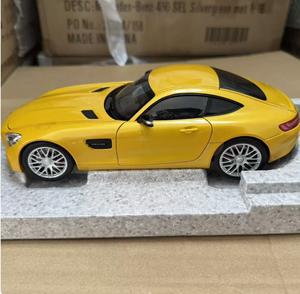 Modèle de voiture miniature en alliage Norev Norwell <span class=keywords><strong>Ms</strong></span> GTS AMG 2018, édition personnalisée, échelle 1:18, jouet de collection, décoration de maison, cadeau - Product Image 4