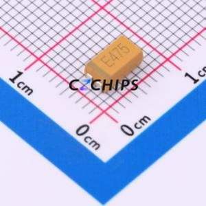 CA45-C025K475T ตัวเก็บประจุแทนทาลัม 2312 ( ความจุ: 4.7uF )( ความแม่นยำ: 10% แรงดันไฟฟ้าที่กำหนด: 25V ) - Product Image 1