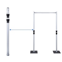 Arche de mariage réglable en aluminium de haute qualité Wintina de 6 à 14 pieds, support de toile de fond pour événements et décorations