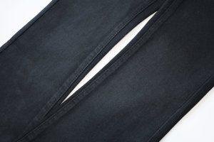 Vente en gros Jeans noirs Garçons Cool Black Wax <span class=keywords><strong>Enduit</strong></span> <span class=keywords><strong>Skinny</strong></span> Jeans Hommes Vintage Empilés Flare Bell Bottom Jeans Hommes - Product Image 2
