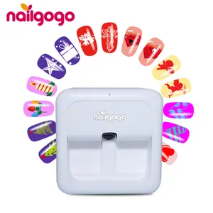 Nailgogo Diy Auto Elektrische Maquina Ointar Unias Mini Smart Printing Nail Art Machine