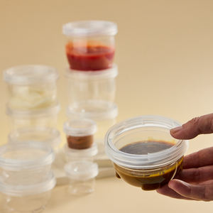 Conteneurs de stockage alimentaire empilables et peu encombrants de la marque Vanjoin 2026, couvercles hermétiques, fraîcheur, sans BPA, plastique, ensemble multi-tailles, sauces - Product Image 1