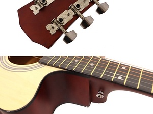 A buon mercato cina OEM/ODM <span class=keywords><strong>chitarra</strong></span> elettrica 40 pollici nero tramonto <span class=keywords><strong>chitarra</strong></span> acustica nera <span class=keywords><strong>chitarra</strong></span> <span class=keywords><strong>classica</strong></span> con <span class=keywords><strong>4</strong></span> band pickup - Product Image 5