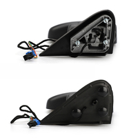 Chevrolet Silverado 2003-2006 GMC Sierra 2003-2006 Rétroviseur de remorquage Signal de flèche chauffant sur rétroviseur latéral en verre pour camion
