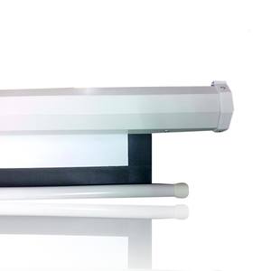 Rideau de <span class=keywords><strong>projecteur</strong></span> électrique 84 "-150", Fiber de verre blanche ou écran de cinéma maison en plastique blanc - Product Image 3