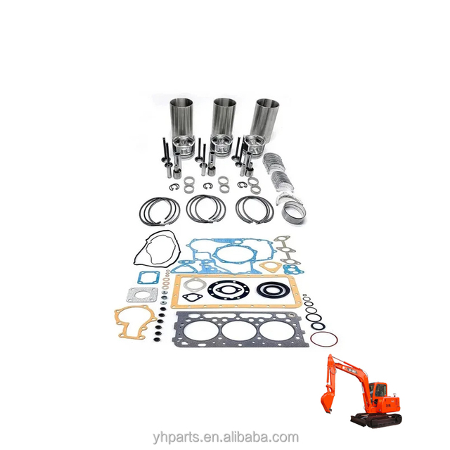 D855 D905 D1100 DH1101 Engine Rebuild Kit Piston&Liner&Bearing &Gasket for Kubota Tractor B7100 RTV-900