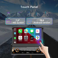 Autoradio multimédia avec écran tactile 8,88 pouces 1 Din, Carplay, FM RDS, YouTube, émetteur FM, autoradio OEM