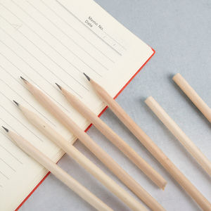 ดินสอ <span class=keywords><strong>HB</strong></span> พิมพ์โลโก้พร้อมยางลบดินสอไม้สีดำหลายสีมาตรฐาน - Product Image 3