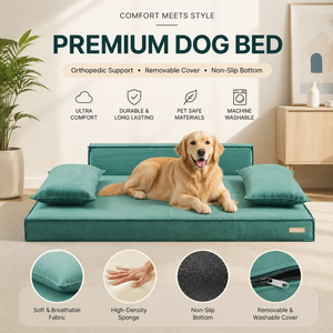 Wholesale Orthopedic Memory Foam Plush Dog Bed Waterproof Chewproof Custom Pet <b>Cat</b> Sleeping <b>Mat</b> Puppy Gear OEM - Product Image 1