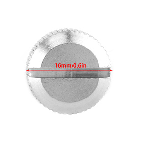 Tuerca de montaje para asiento, acero inoxidable, fácil de agarrar, liberación rápida, apto para <span class=keywords><strong>Fatbob</strong></span>/Ultra Glide/Touring - Product Image 6