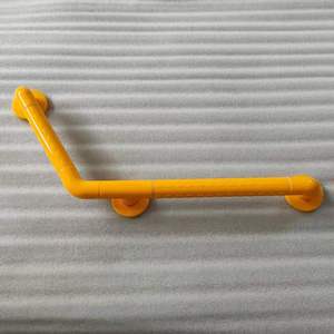 Barre d'appui en L antidérapante à 135 degrés Ji Tu, 60 cm x 40 cm, en plastique et acier inoxydable, pour la sécurité des personnes âgées et handicapées dans la salle de bain - Product Image 2