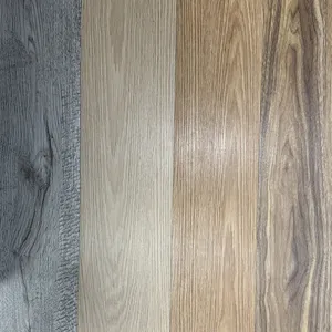 Lantai vinil PVC 2mm dengan perekat, perekat lantai pola kayu lantai