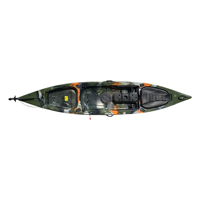 2021 Nouvelle tendance Outdoor Kayak Plastic Canoe Outrigger