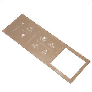Factory Customized Smart Home Control Panel Display <b>Cover</b> Tempered Glass Screen Printed 3M Adhesive Backing Gym Kitchen Bathroom - Product Image 5