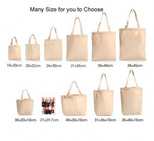 Sac de shopping en toile personnalisé en coton biologique en gros - Product Image 3
