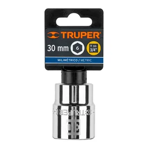 BOX 3 Douille 30 mm, 6 points, entraînement 3/4 po, TRUPER - Product Image 4