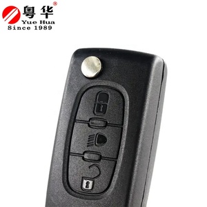 Precio bajo 3 botones con botón con luz CE0536 <span class=keywords><strong>coche</strong></span> caso clave cubierta de Shell para Peugeot 407 607 <span class=keywords><strong>Citroen</strong></span> C2 <span class=keywords><strong>c3</strong></span> C4 C5 C6 C8 - Product Image 3