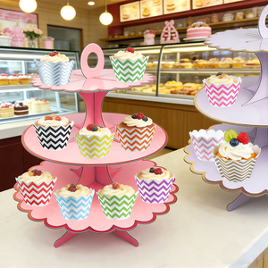 Envoltorios de Papel para Decoración de Cupcakes al por Mayor, Envoltorios Desechables para Decorar Pasteles - Product Image 6