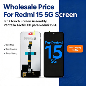หน้าจอ LCD สำหรับ redmi 15 4G 5G หน้าจอโทรศัพท์มือถือความละเอียดสูงจอแสดงผล LCD ทั่วโลกจัดส่งรวดเร็วอะไหล่หน้าจอโทรศัพท์ - Product Image 3