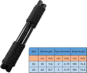 Corde de <span class=keywords><strong>ski</strong></span> réglable pour l'apprentissage des enfants |   Entraîneur de <span class=keywords><strong>ski</strong></span> de descente sécurisé sans harnais |   Développe une bonne posture avec plaisir pour toute la famille - Product Image 6