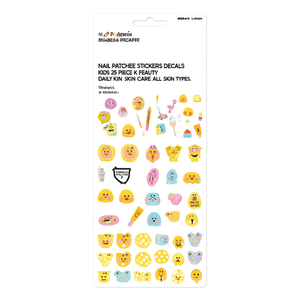 Autocollants pour ongles pour enfants, 25 pièces, formule K Beauty, soins quotidiens de la peau, tous types de peau - Product Image 2