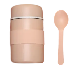 Aohea doppia parete in acciaio inox 304 termico per bambini contenitore isolato barattolo per alimenti con cucchiaio da asporto scatola per alimenti