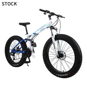 26 ''gros vélo pour hommes pleine Suspension montagne gros vélo Fatbike alliage jantes bon pneu populaire gros pneu vélo