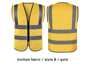 Gilet de sécurité réfléchissant en forme de <span class=keywords><strong>V</strong></span> pour travaux routiers, cyclisme, course à pied, avec impression personnalisé<span class=keywords><strong>e</strong></span> et logo sur mesure - Product Image 6