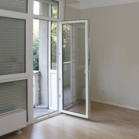 Ventana Corredera de PVC de Alta Calidad, Directo de Fábrica, Ahorro de Energía, Insonorizada, Aislamiento Térmico, Impermeable, Abatible, para Sala de Estar