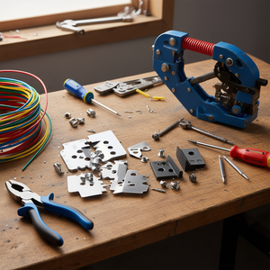 Replacement Blades For 12 12 11 Wire Crimpers <b>Set</b> With Screws And Holders - Product Image 2